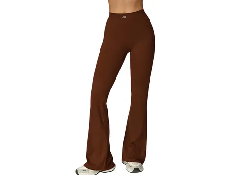 Alo Pants - Brown Flare, High-Waist