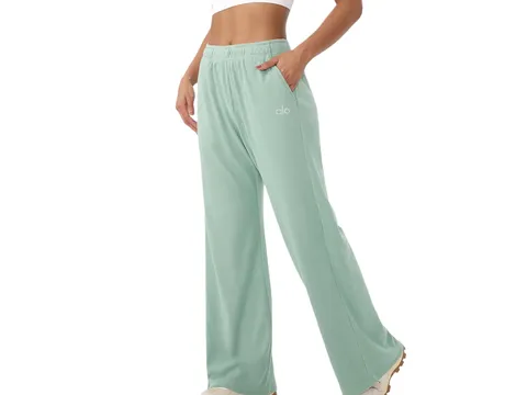 Alo Pants - Mint Wide-Leg