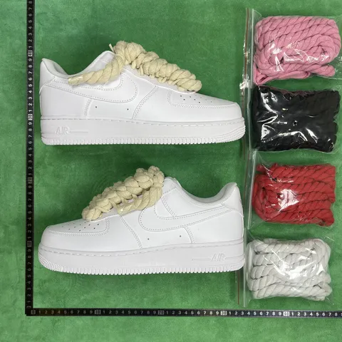 Nike Air Force 1 Low - White Rope Laces