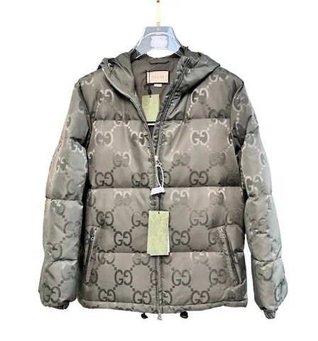 Gucci Down Jacket - Beige GG Puffer