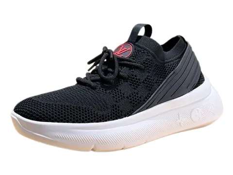 LV Shoes - Black Knit