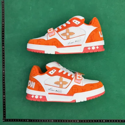Louis Vuitton Trainer - Orange Monogram Trainer