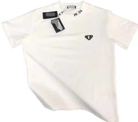Prada Tee - White Triangle