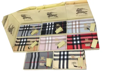 Burberry Scarf - Check Scarf Gift Box