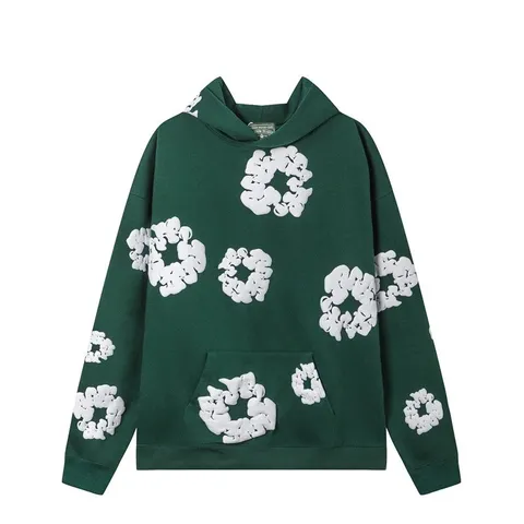 Denim Tears Hoodie - Green Cotton Wreath