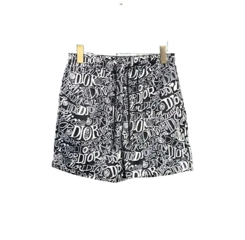 Dior Shorts - Logo Print Swim