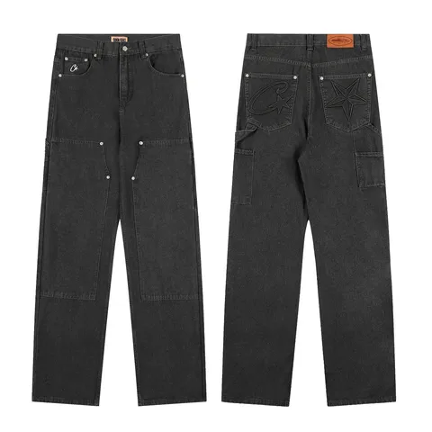 Corteiz Jeans - Black Carpenter Denim