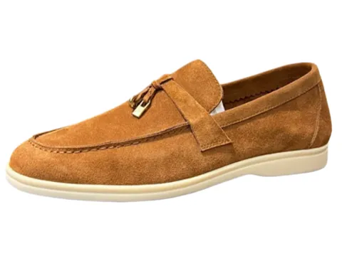 Loro Piana Shoes - Tan Tassel Loafer