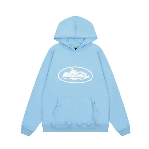 Corteiz Hoodie - Sky Blue Alcatraz