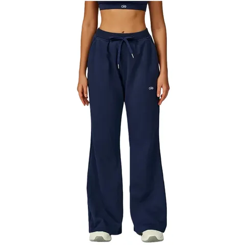 Alo Pants - Navy Flare Sweatpants
