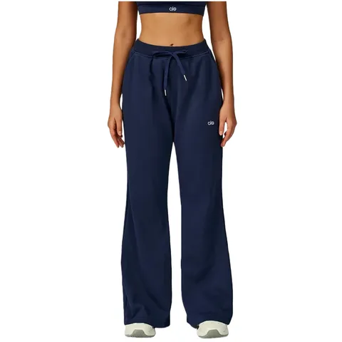Alo Pants - Navy Flare Sweatpants