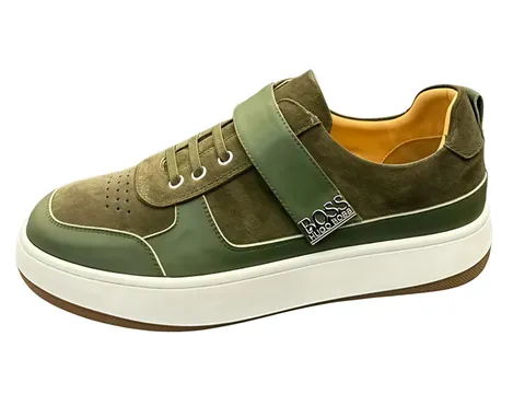 Boss Shoes - Olive Strap