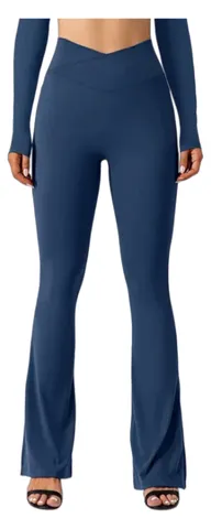 Alo Pants - Blue V-Waist Flare
