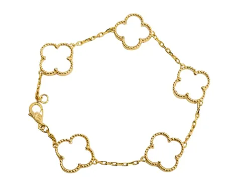 Van Cleef & Arpels Necklaces - Gold Alhambra Bracelet