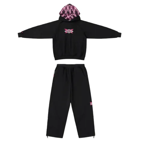 Mertra Set - Black Pink Hood Set