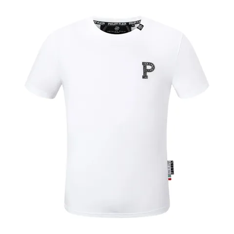 PP Tee - White P Logo