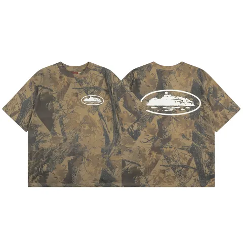Corteiz Tee - Camo Alcatraz