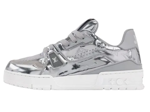 LV Trainer Sneakers - Silver Trainer