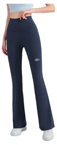 Alo Pants - Navy Flare, High-Waist