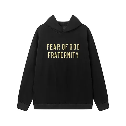 Essentials Hoodie - Black Fraternity