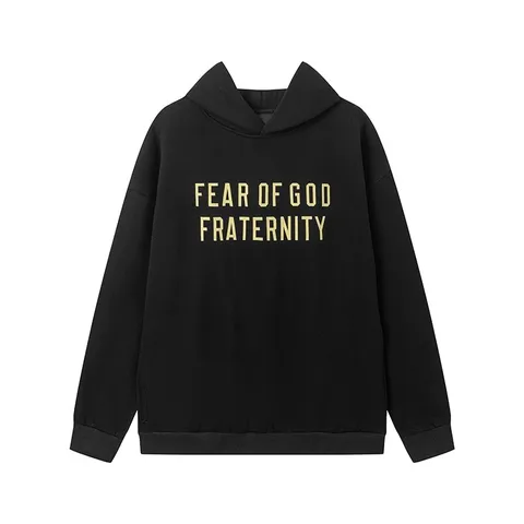 Essentials Hoodie - Black Fraternity