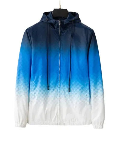 LV Jackets - Blue Gradient Windbreaker