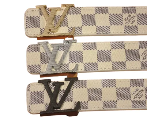 LV Belt - Damier Azur LV