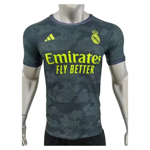 2425 Real Madrid Special Edition Jersey Player Version - Green