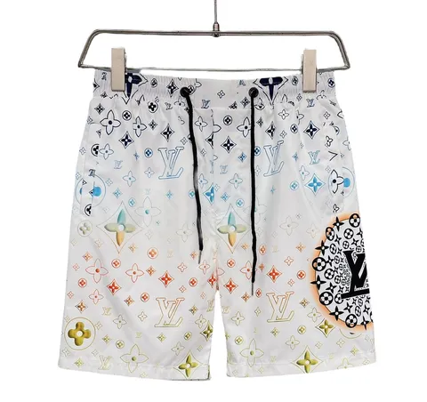 Lv Shorts - White Multicolour Swim