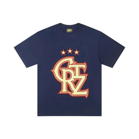Corteiz Tee - Navy CRTZ Stars