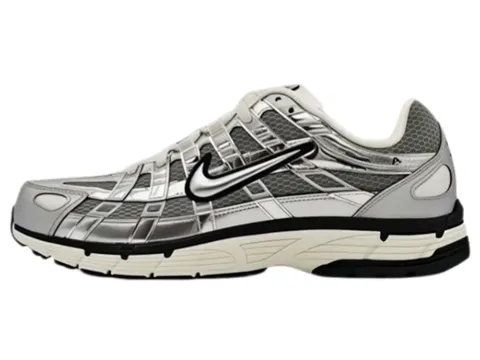 Nike P-6000 - Silver & Black