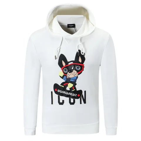 Dsquared2 Hoodie - White Icon Bunny