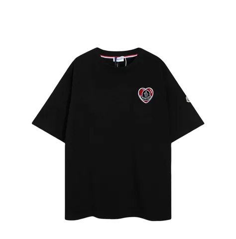 Moncler Tee - Black Heart Logo