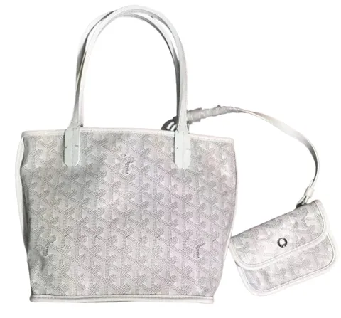 Goyard Bag - White Tote