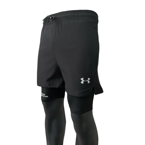 Under Armour Shorts - Black 2-in-1