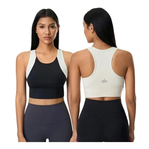 Alo Vest - Black & Cream Tank
