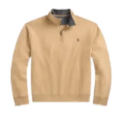 Ralph Lauren Sweater - Tan Mock-Neck
