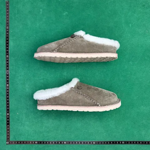 Birkenstock - Grey Shearling Clog