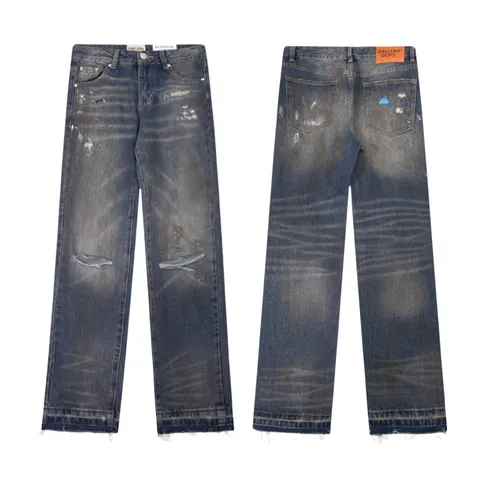 Gallery Dept Jeans - Dark Wash Distressed