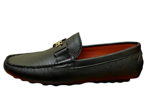 Hermes Shoes - Black Loafer