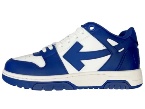 Off White Shoes - Blue & White Arrow
