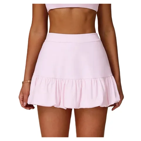 Alo Skirt - Pink Ruffle