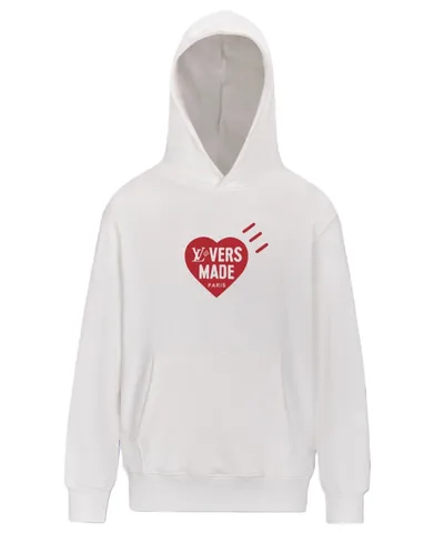 LV Hoodie - White Human Made Collab