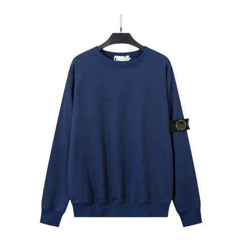 Stone Island Hoodie - Navy Crew