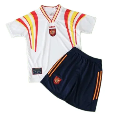 1996 season Spain away retro Kids kit