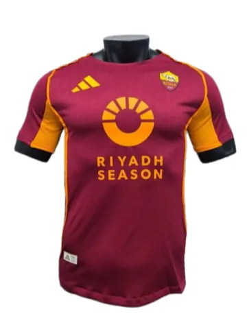2526 Season Roma Home Jersey Player Version