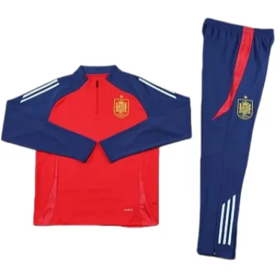 2425 Spain red Training suit set