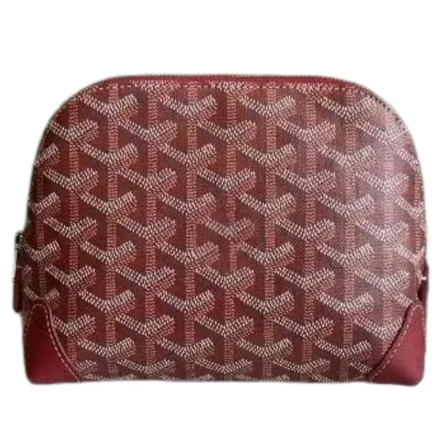 Goyard Bag - Burgundy Vanity Case