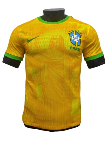 Brazil Special Edition Jersey Player Version - Yellow