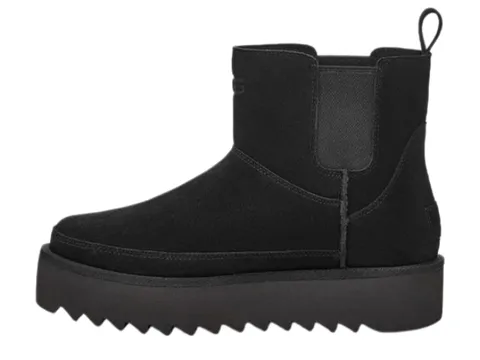 UGG Snow BootsTop - Black Chelsea